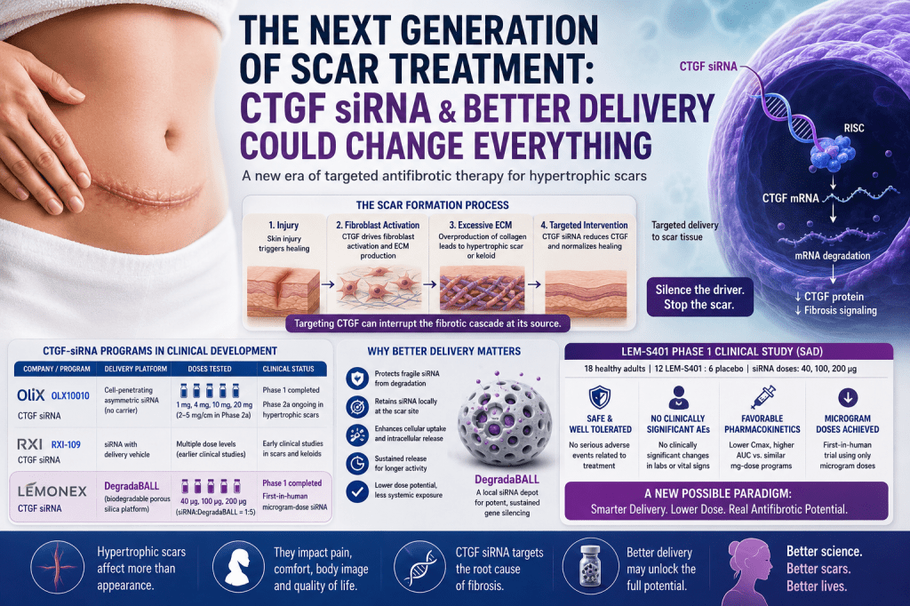 [Part 2/2] The Scar After Birth: Can siRNA and Low-Dose RNA Delivery Redefine Hypertrophic Scar&nbsp;Treatment?
