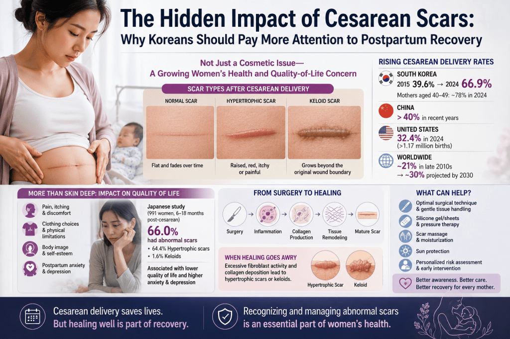 [Part 1/2] The Scar After Birth: As C-Sections Rise Worldwide, Hypertrophic Scars Emerge as an Overlooked Women’s Health&nbsp;Issue